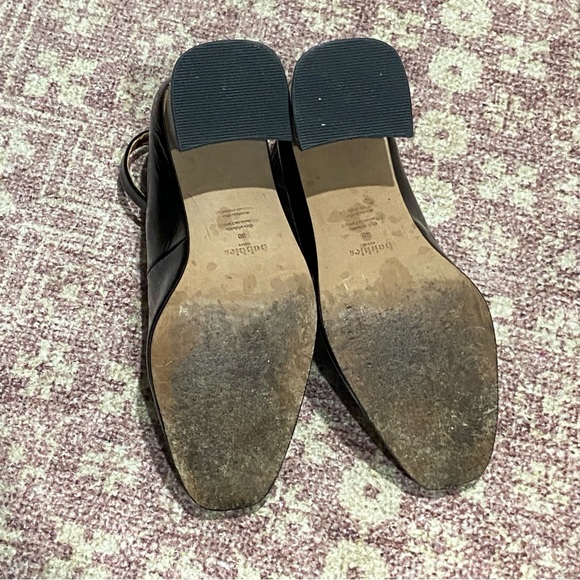 Bobbies Black Women's Ankle Strap Heels - Picture 9 of 10